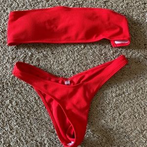 Cheeky Red Bikini